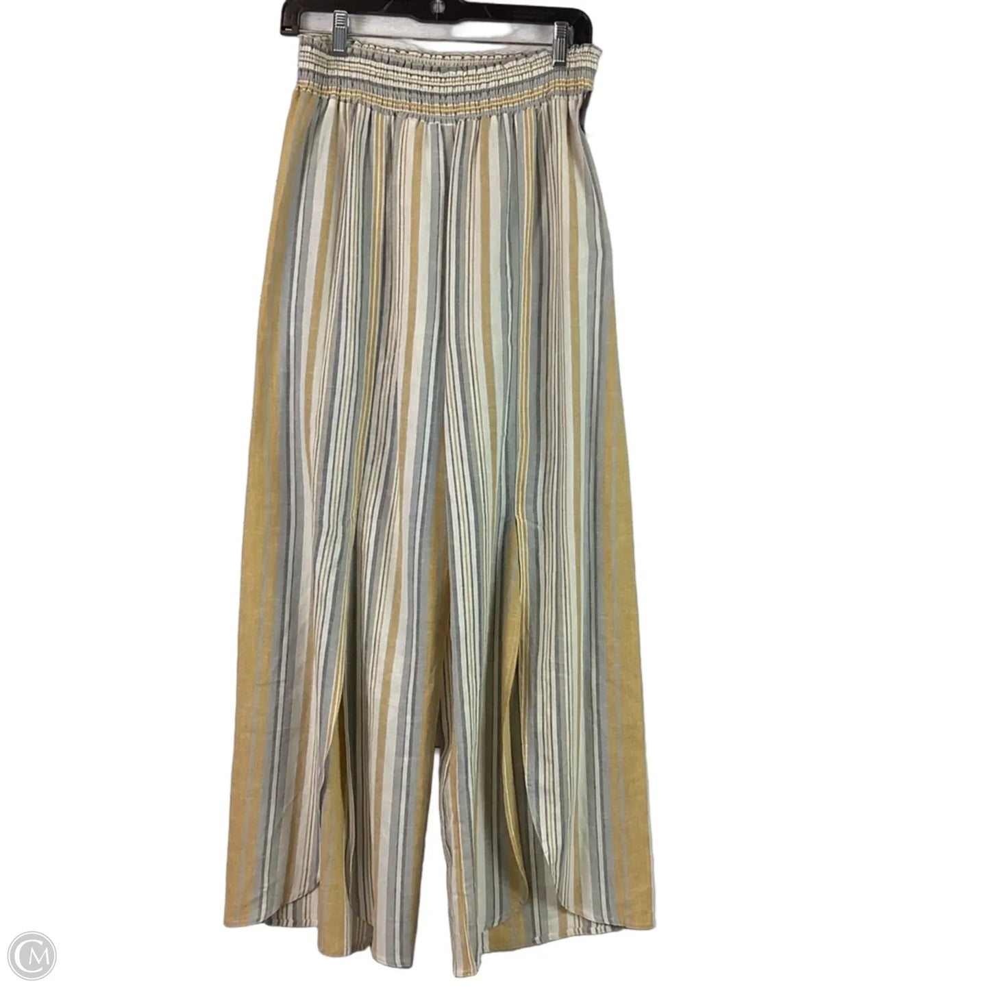 Pants Wide Leg By Clothes Mentor In Striped Pattern, Size: M