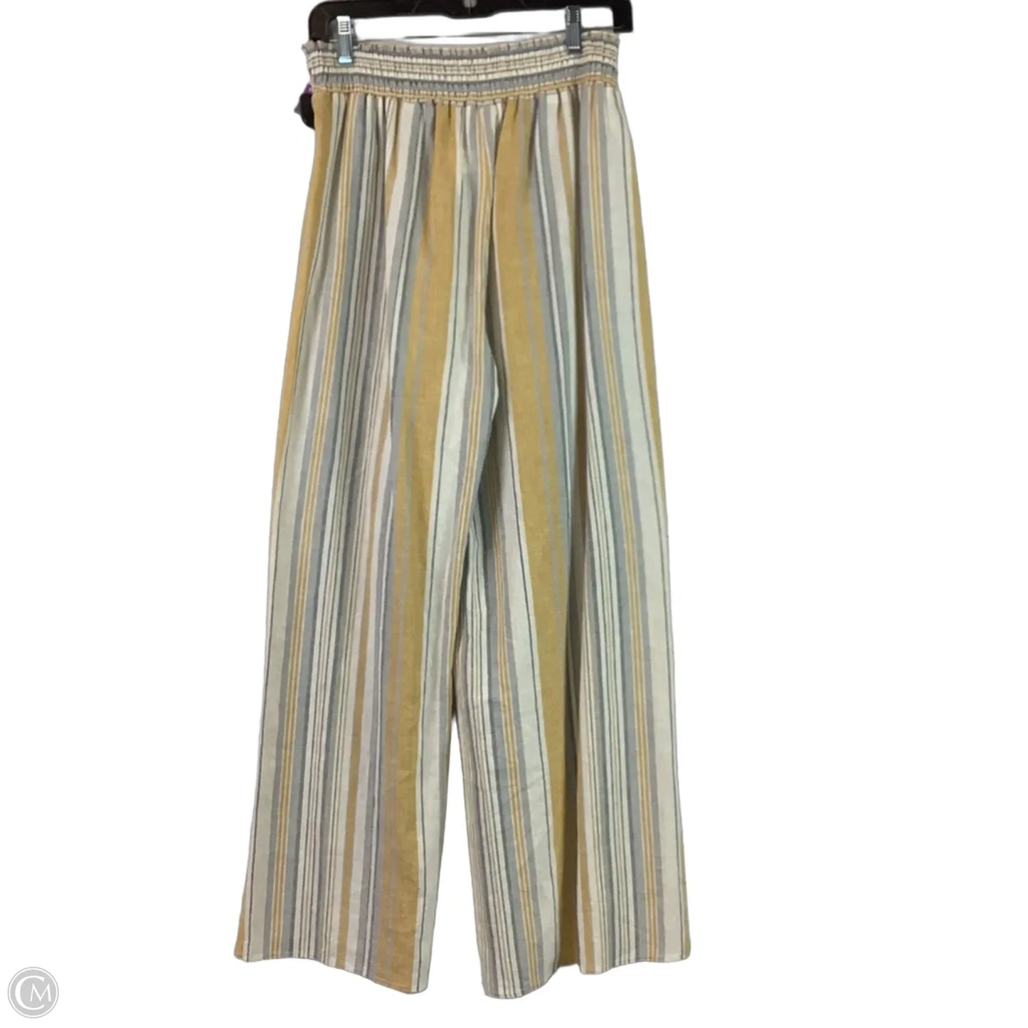 Pants Wide Leg By Clothes Mentor In Striped Pattern, Size: M