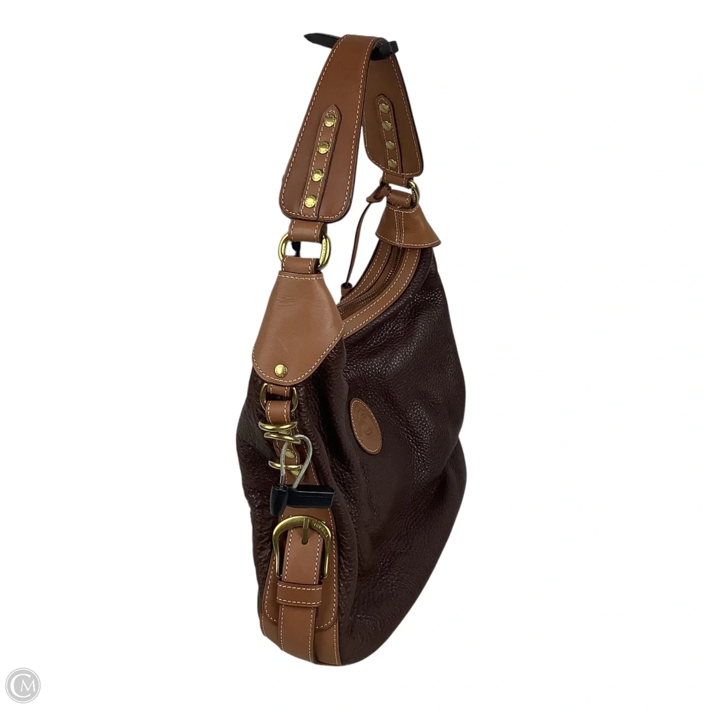 Handbag Leather by Ghurka, Size: Medium
