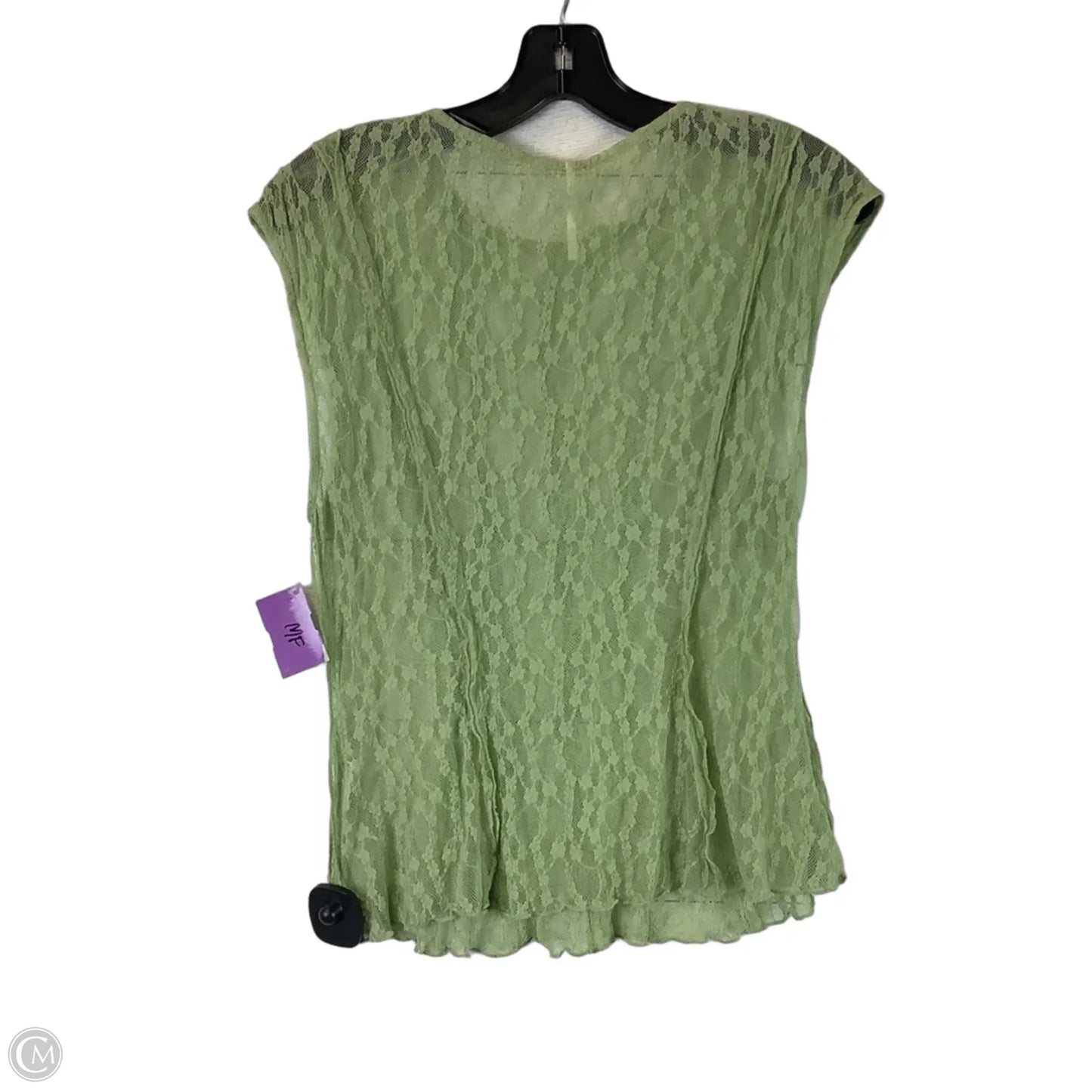 Top Sleeveless By Free People In Green, Size: M