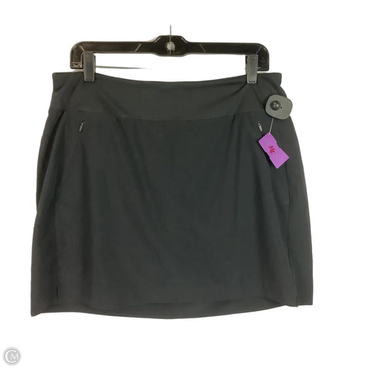 Athletic Skort By Athleta In Black, Size: 12