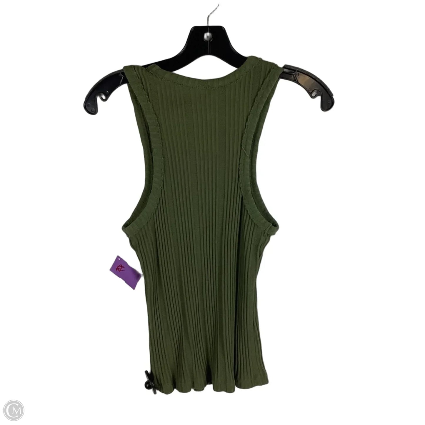 Top Sleeveless Basic By Anthropologie In Green, Size: S