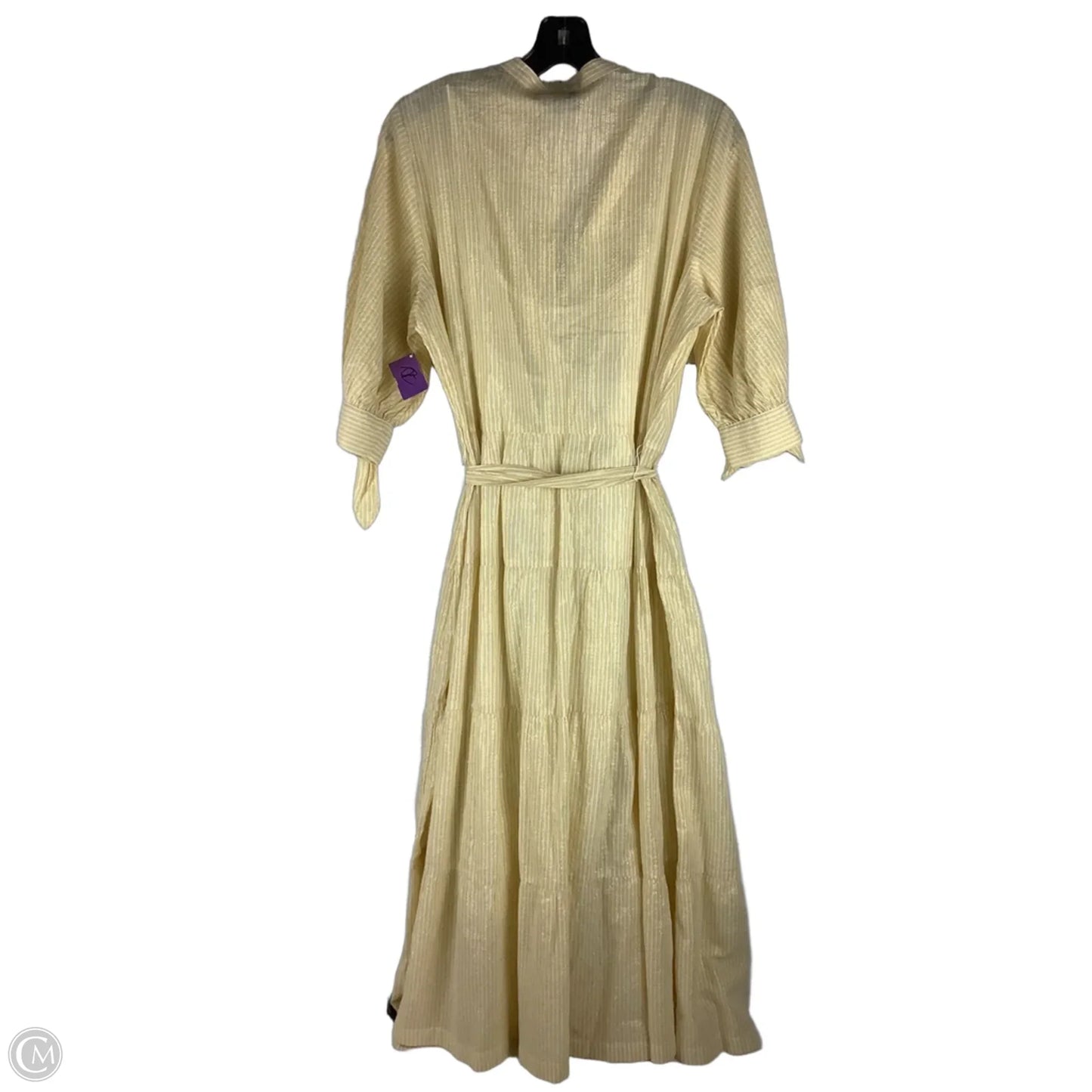 Dress Casual Maxi By Gap In Yellow, Size: L