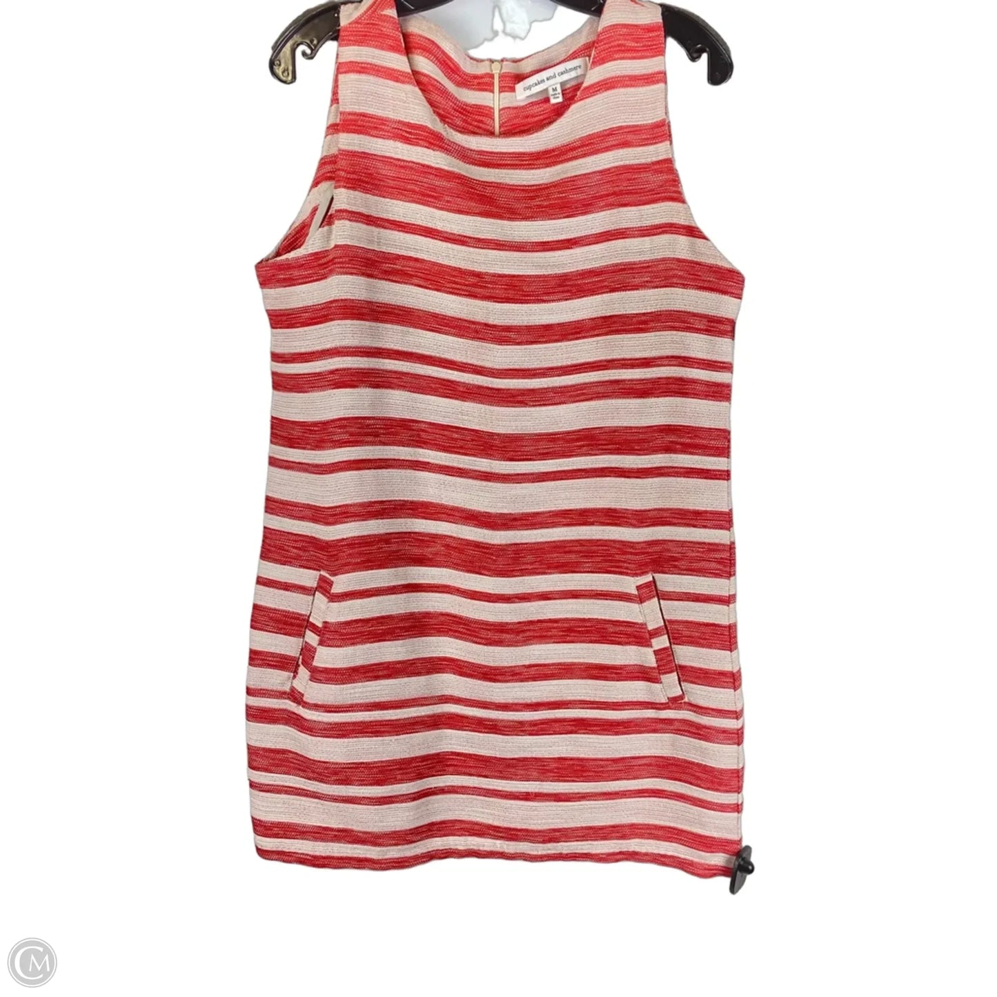 Dress Casual Short By Cupcakes And Cashmere In Orange, Size: M