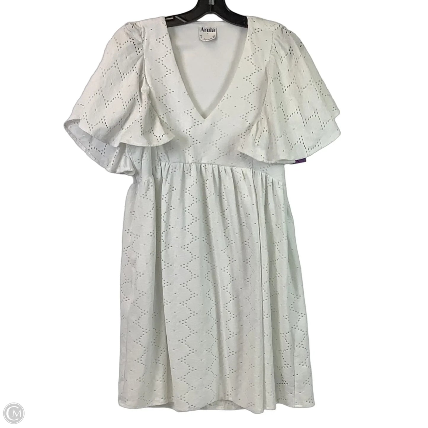 Dress Casual Short By Arula In White, Size: Xl