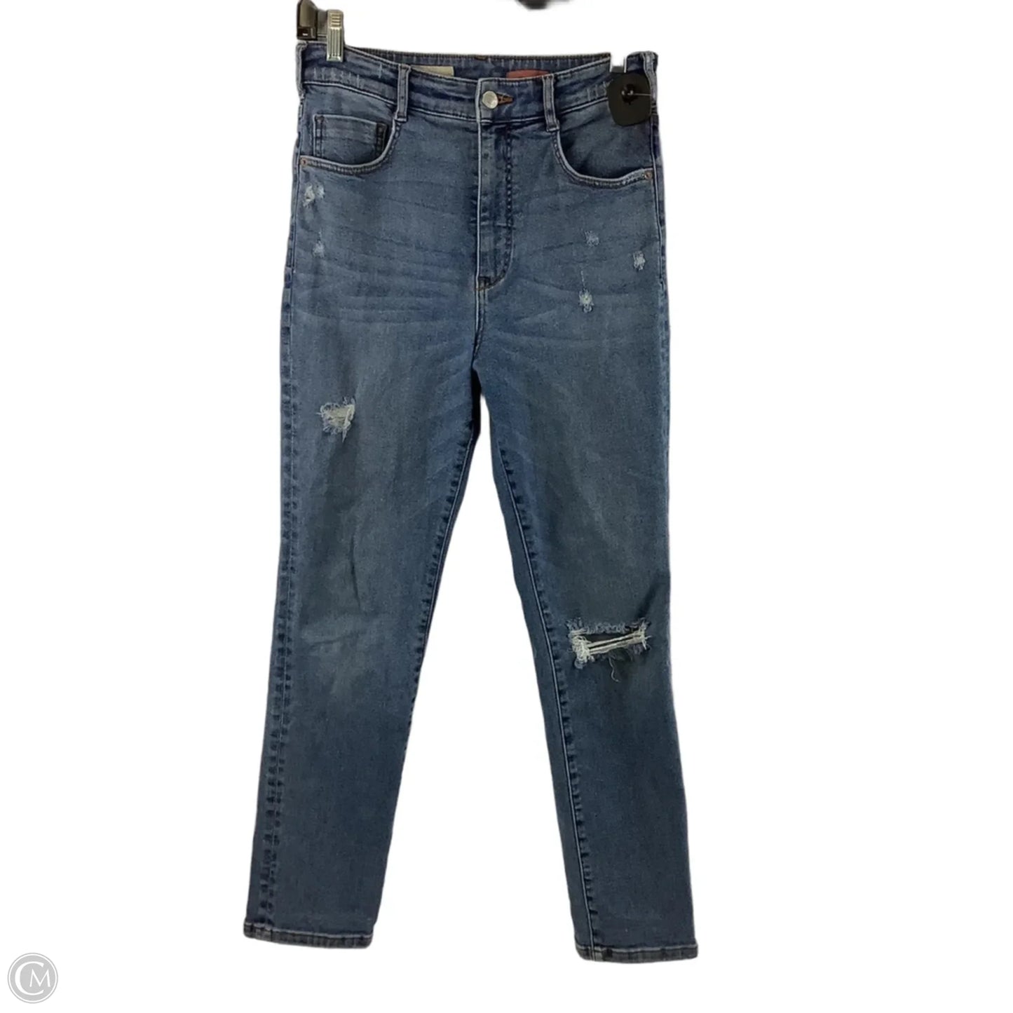 Jeans Straight By Pilcro In Blue, Size: 28