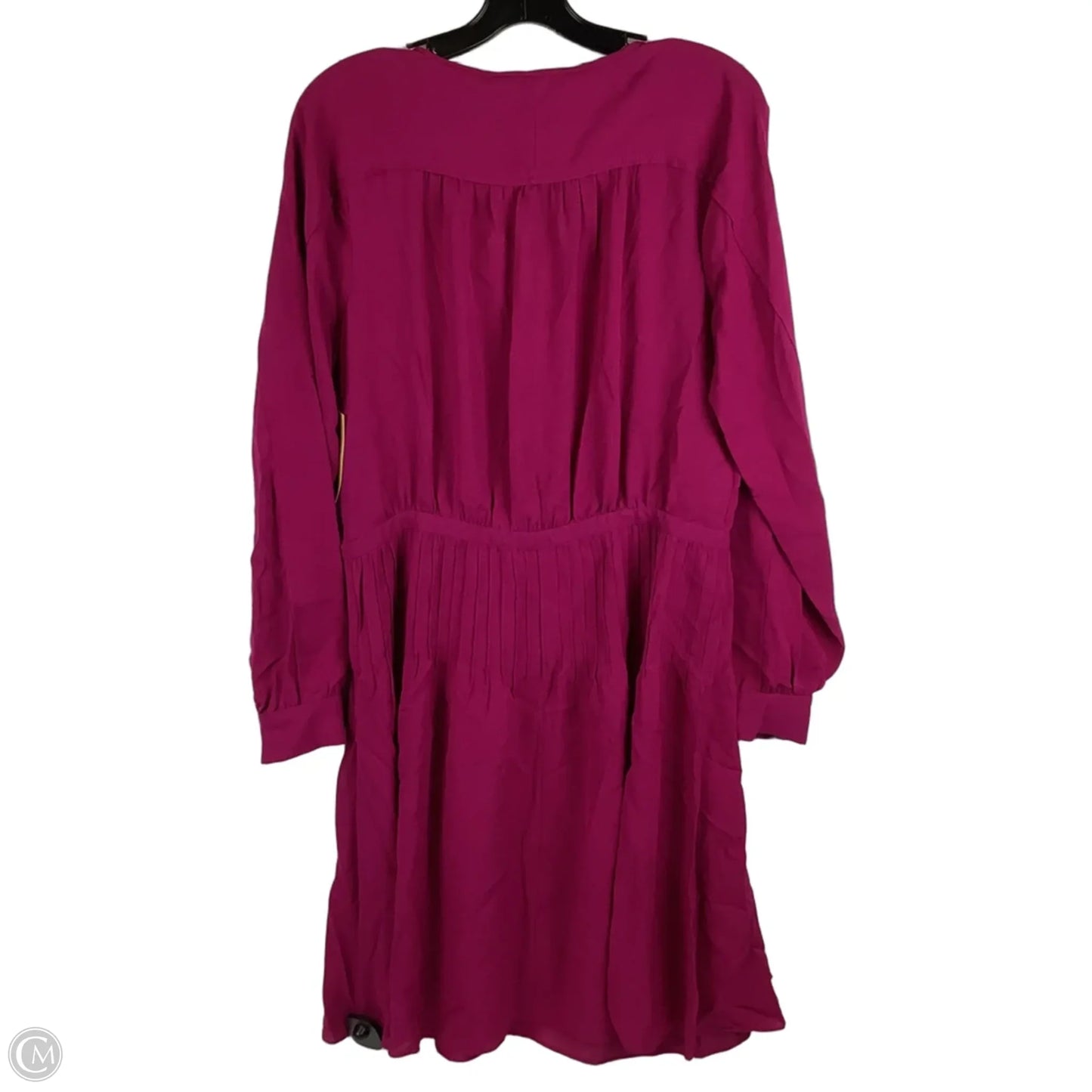 Dress Designer By Diane Von Furstenberg 100% silk In Purple, Size: 14