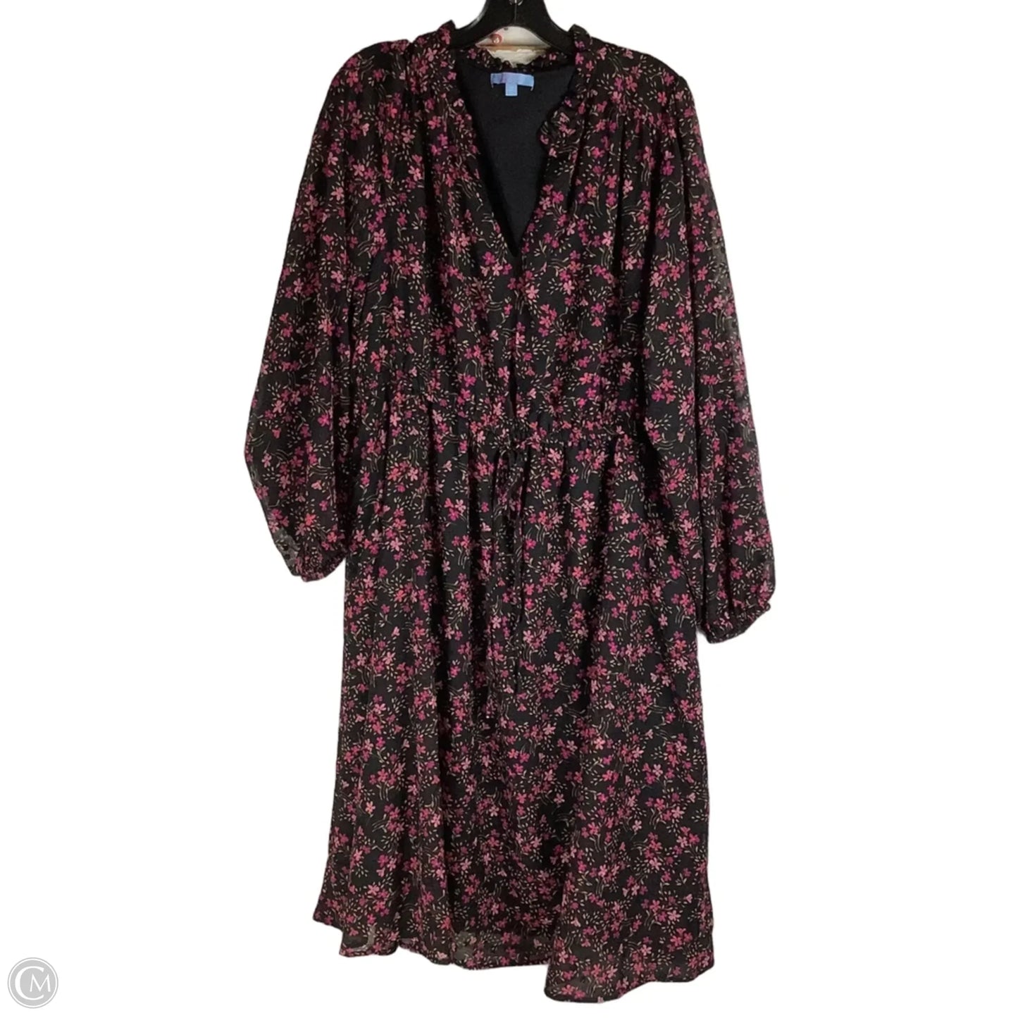 Dress Casual Maxi By Draper James In Floral Print, Size: 2x