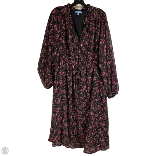 Dress Casual Maxi By Draper James In Floral Print, Size: 2x