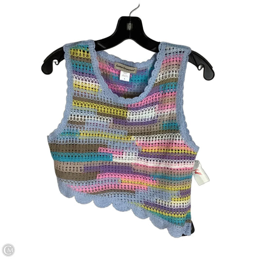 Top Sleeveless By Clothes Mentor In Multi-colored, Size: L