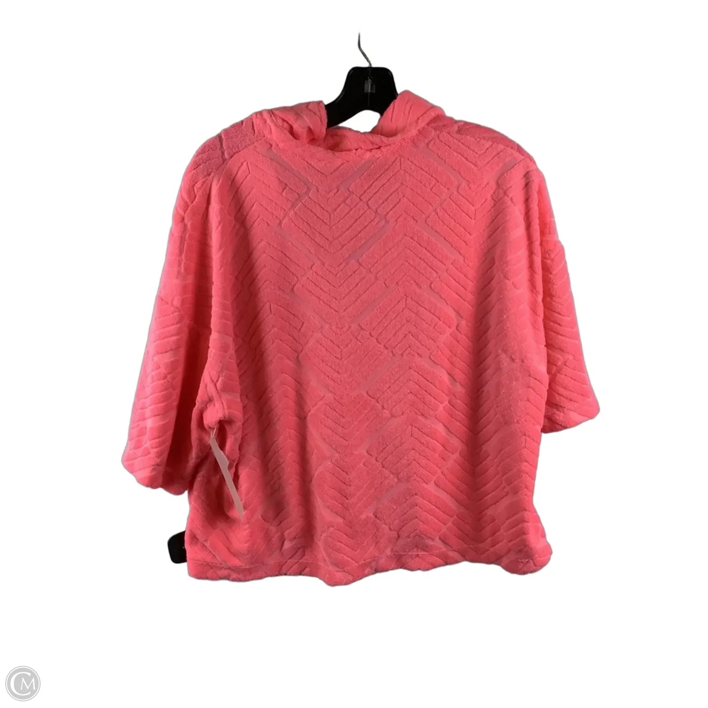 Top Short Sleeve Designer By Lilly Pulitzer In Coral, Size: Xl