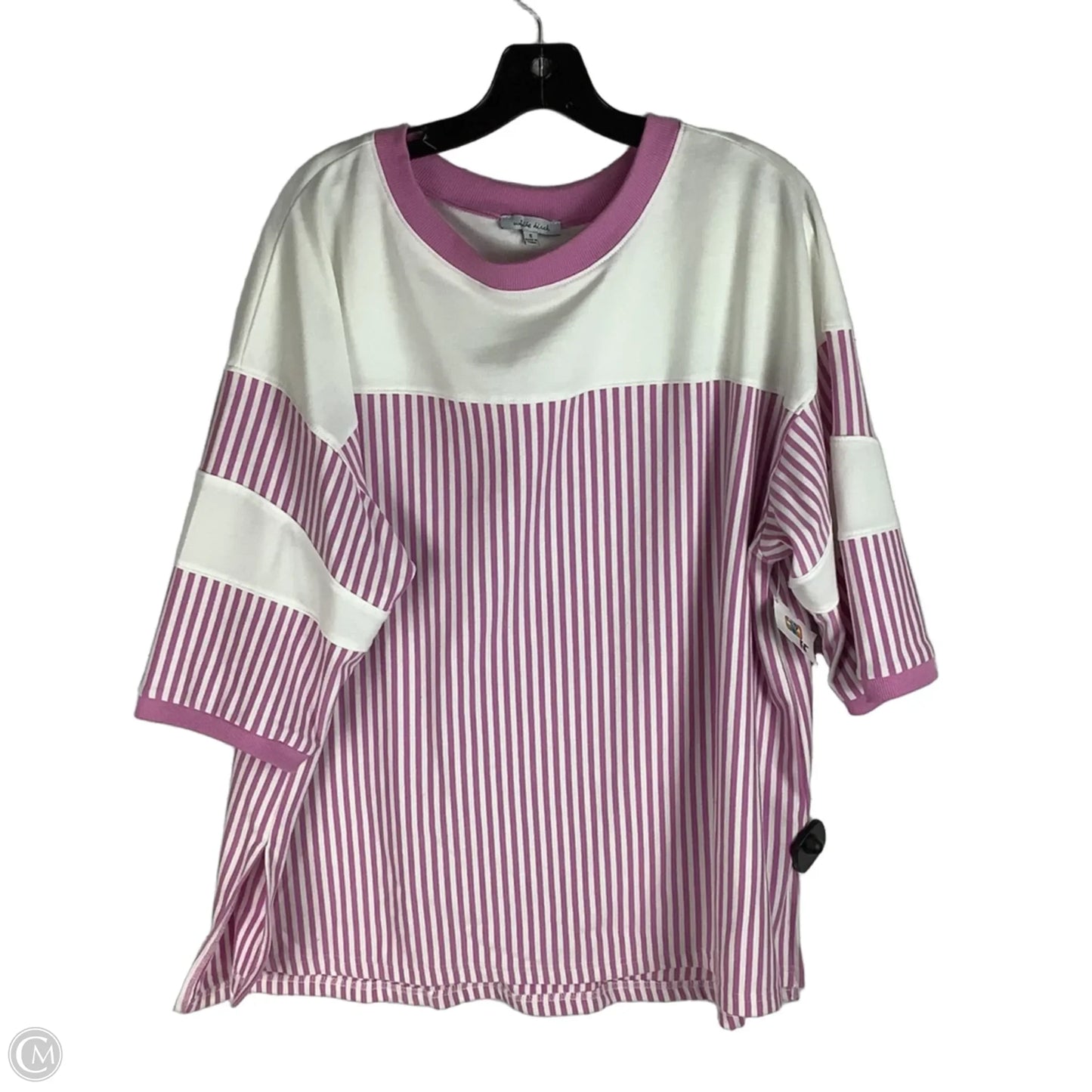 Top Short Sleeve By White Birch In Purple, Size: S