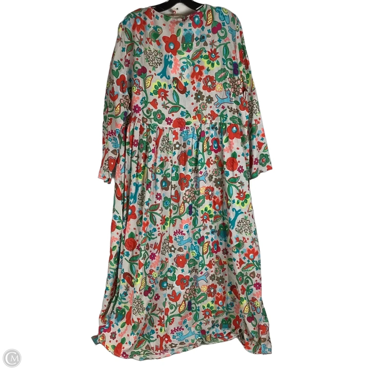Dress Casual Maxi By Clothes Mentor In Floral Print, Size: Xl