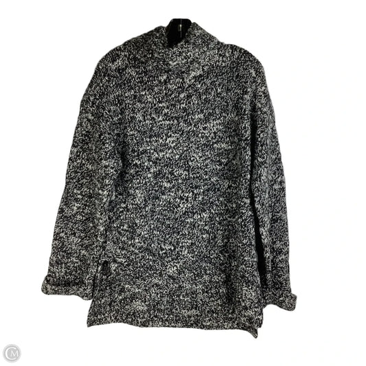 Sweater By Nordstrom In Black & White, Size: M