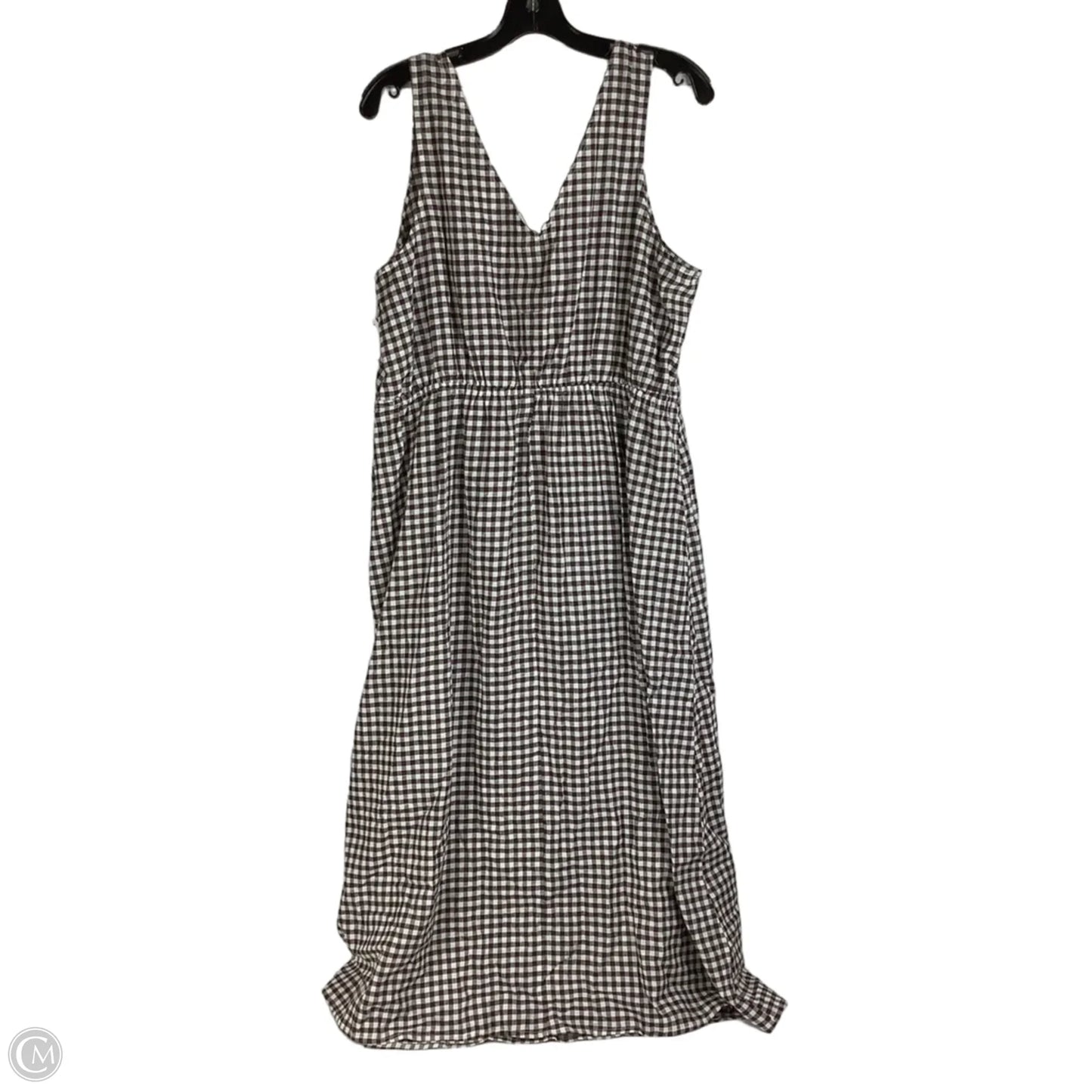 Dress Casual Maxi By Gap In Plaid Pattern, Size: Xl