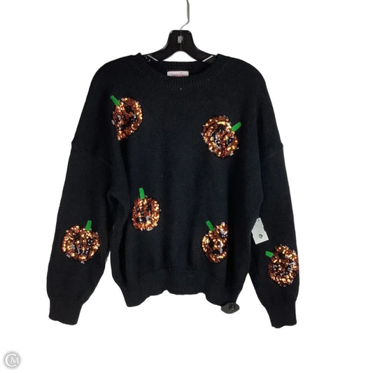 Sweater By Jess Lea In Black, Size: L