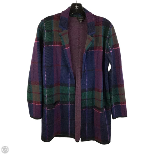 Sweater Cardigan By Talbots In Multi-colored, Size: Xs
