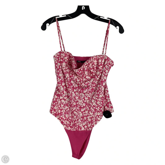 Bodysuit By Zara In Pink, Size: S