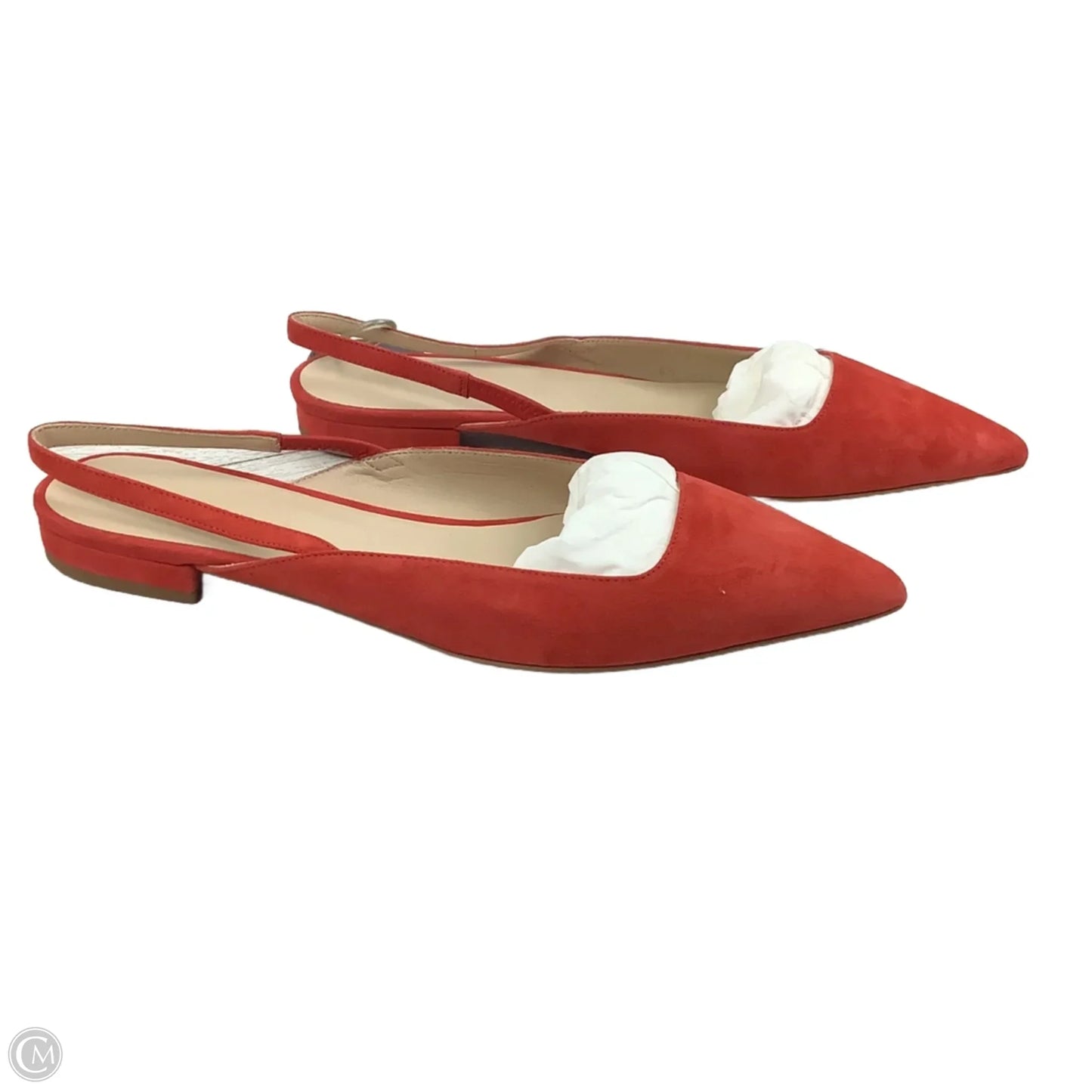 Shoes Flats By Everlane In Orange, Size: 6.5