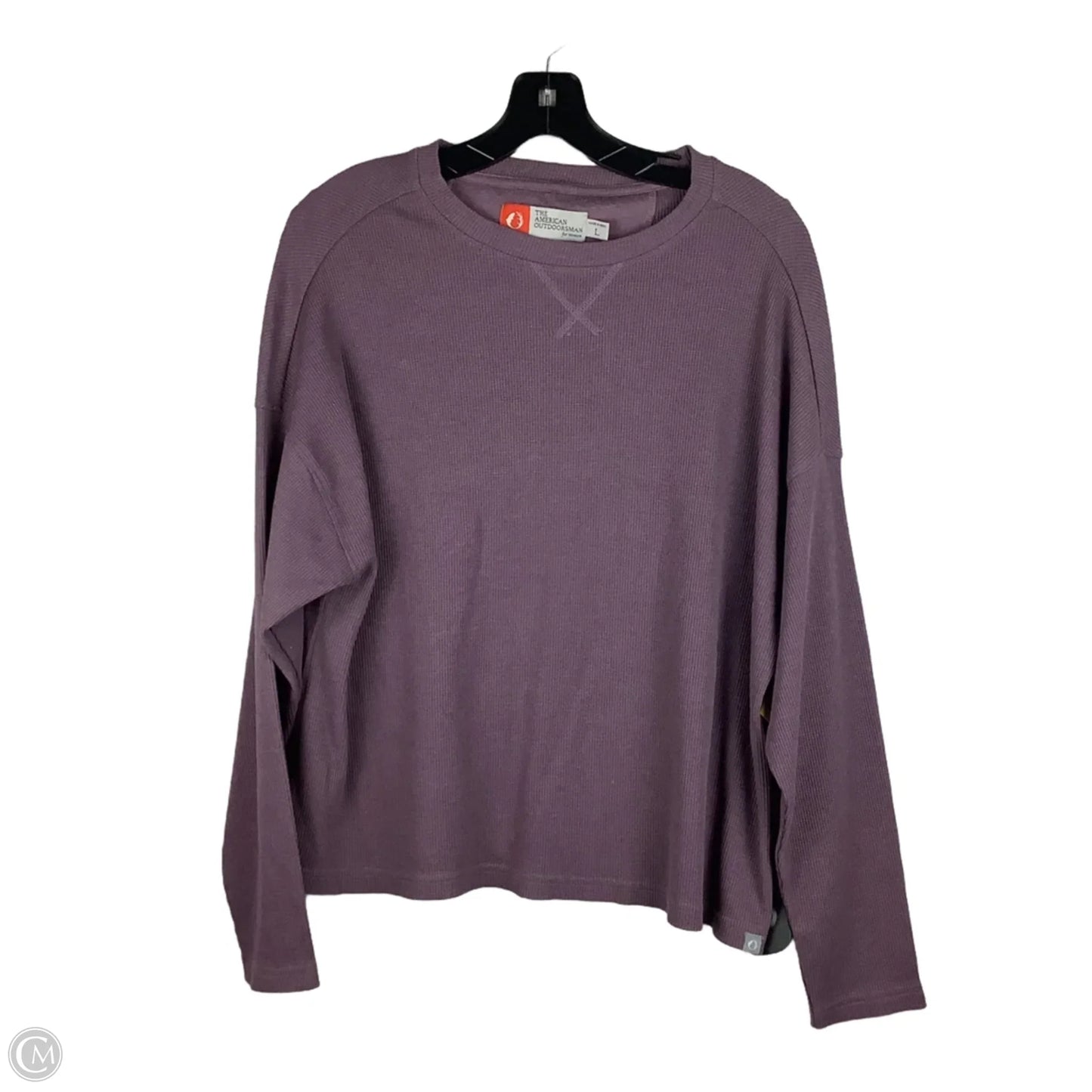 Top Long Sleeve By Clothes Mentor In Purple, Size: L