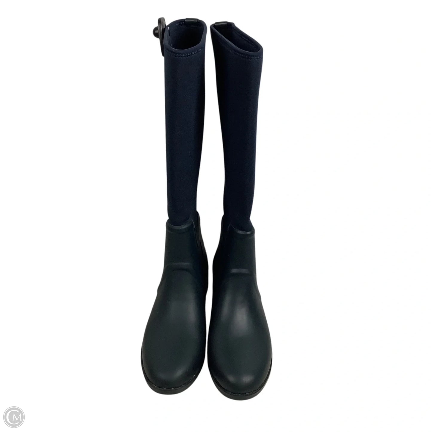 Boots Designer By Tory Burch In Navy, Size: 11