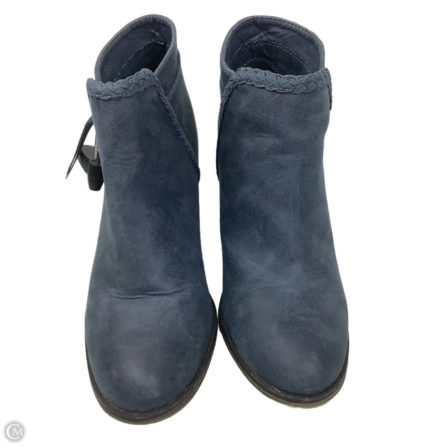 Boots Ankle Heels By Mia In Blue, Size: 8