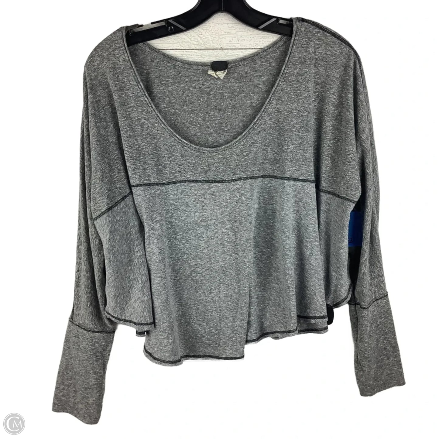 Top Long Sleeve By We The Free In Grey, Size: Xs