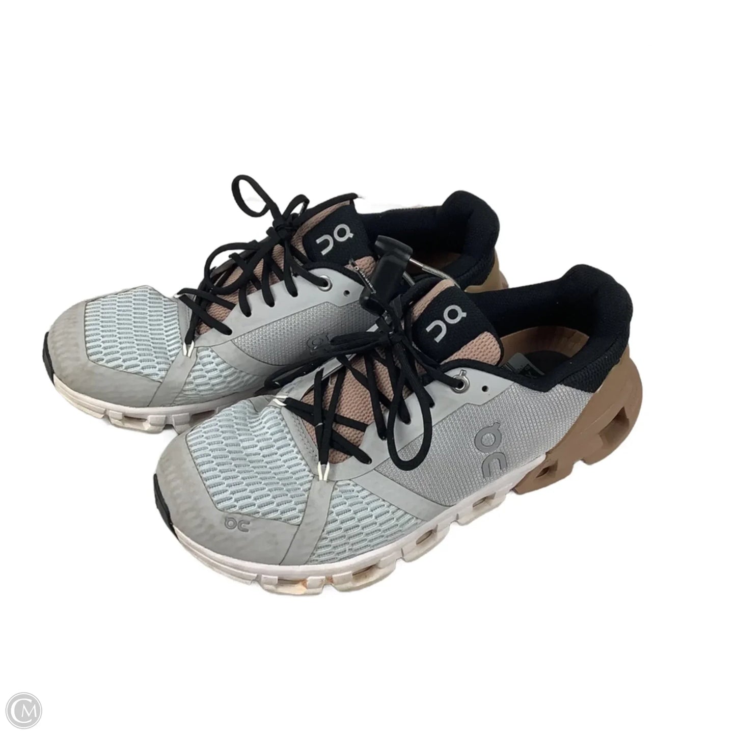 Shoes Athletic By On Cloud In Grey & Tan, Size: 9