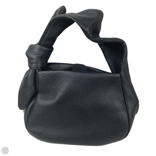 Handbag Leather By Quince, Size: Small