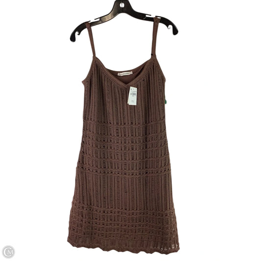Dress Casual Short By Abercrombie And Fitch In Brown, Size: L