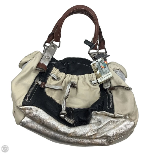Handbag Leather By Makowsky, Size: Small