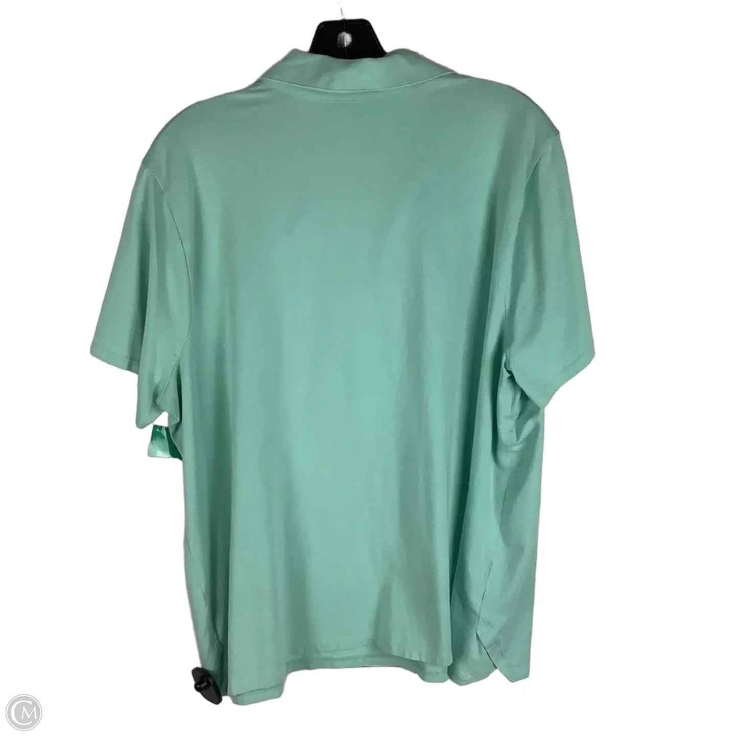 Top Short Sleeve By J. Jill In Green, Size: 2x