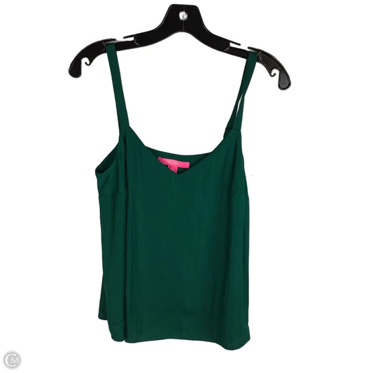 Top Sleeveless Designer By Lilly Pulitzer In Green, Size: 2