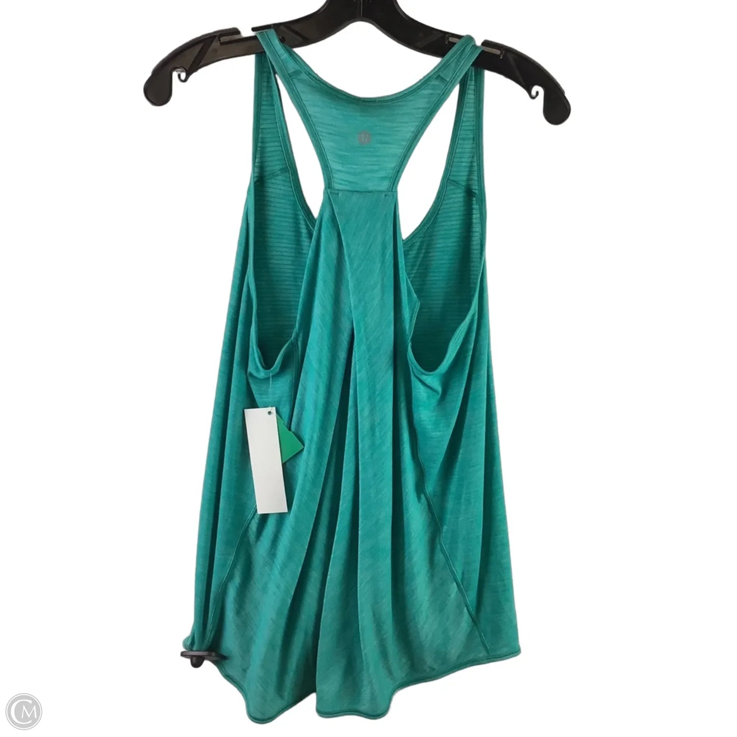 Athletic Tank Top By Lululemon In Teal, Size: L