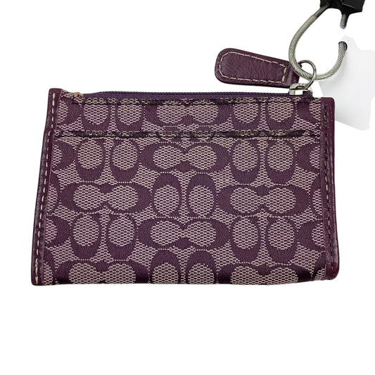 Wallet Designer By Coach, Size: Small