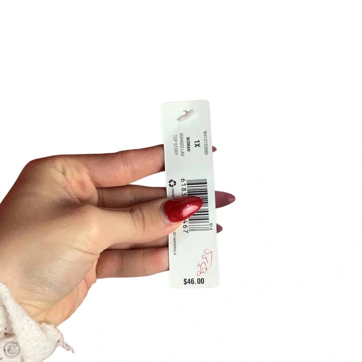 Cardigan By New Directions In Red, Size: 1x