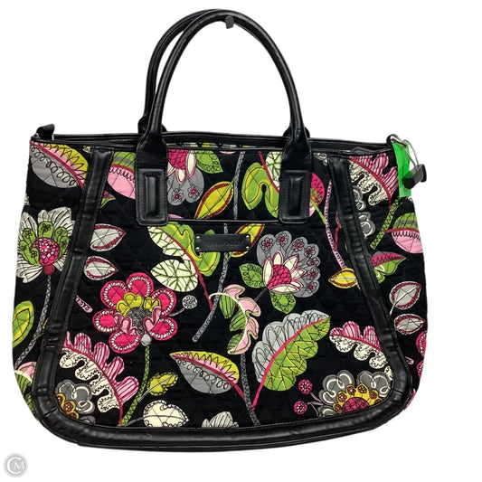 Handbag By Vera Bradley, Size: Large