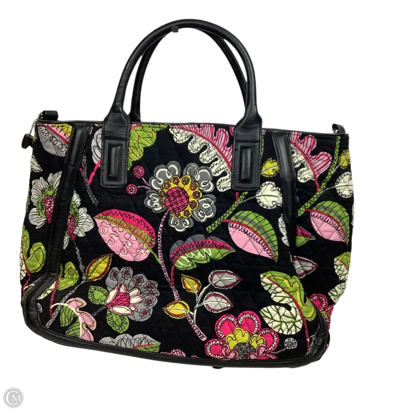 Handbag By Vera Bradley, Size: Large