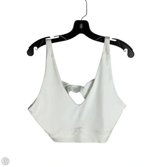 Athletic Bra By Fabletics In White, Size: Xl