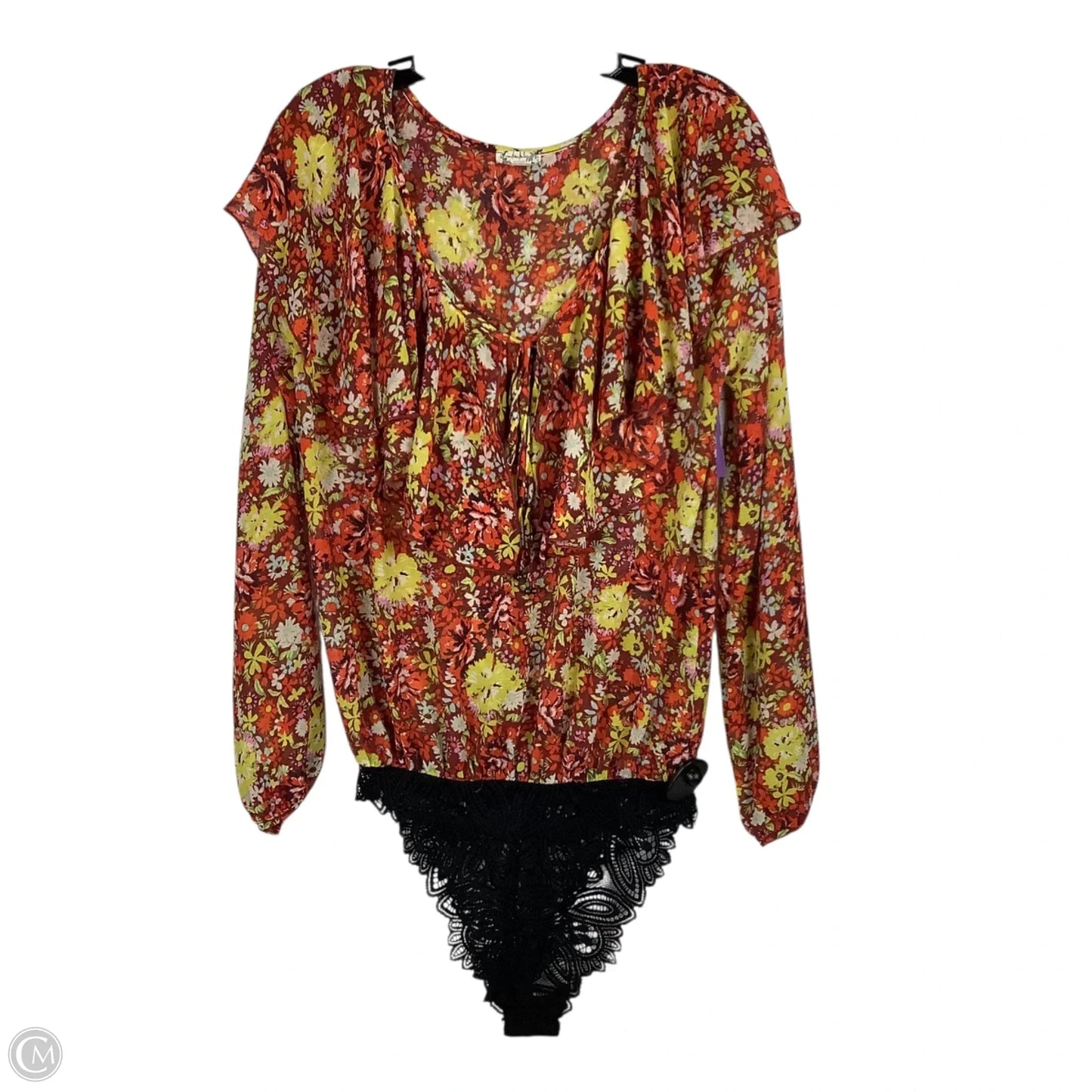 Bodysuit By Free People In Multi-colored, Size: Xs