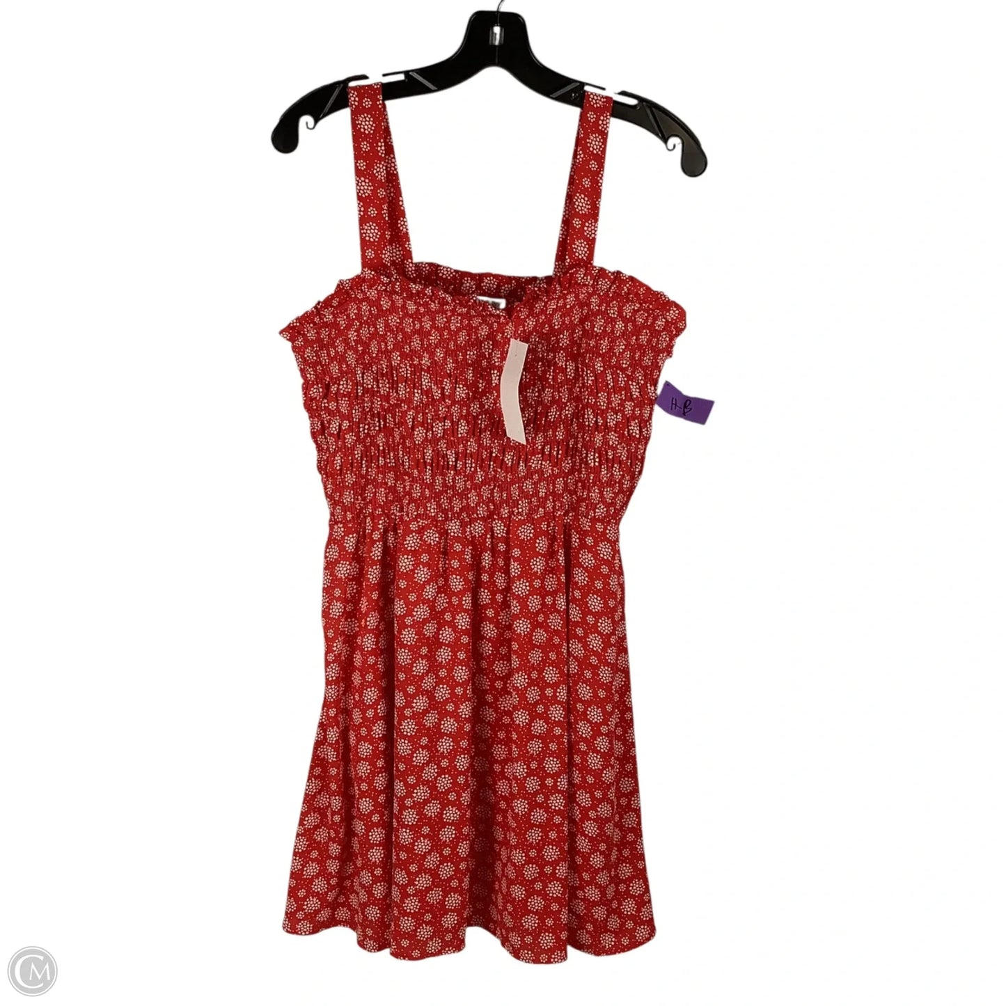 Dress Casual Short By She + Sky In Red, Size: L