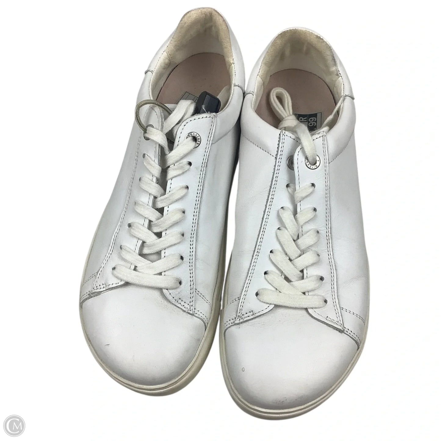 Shoes Flats By Birkenstock In White, Size: 8.5/39