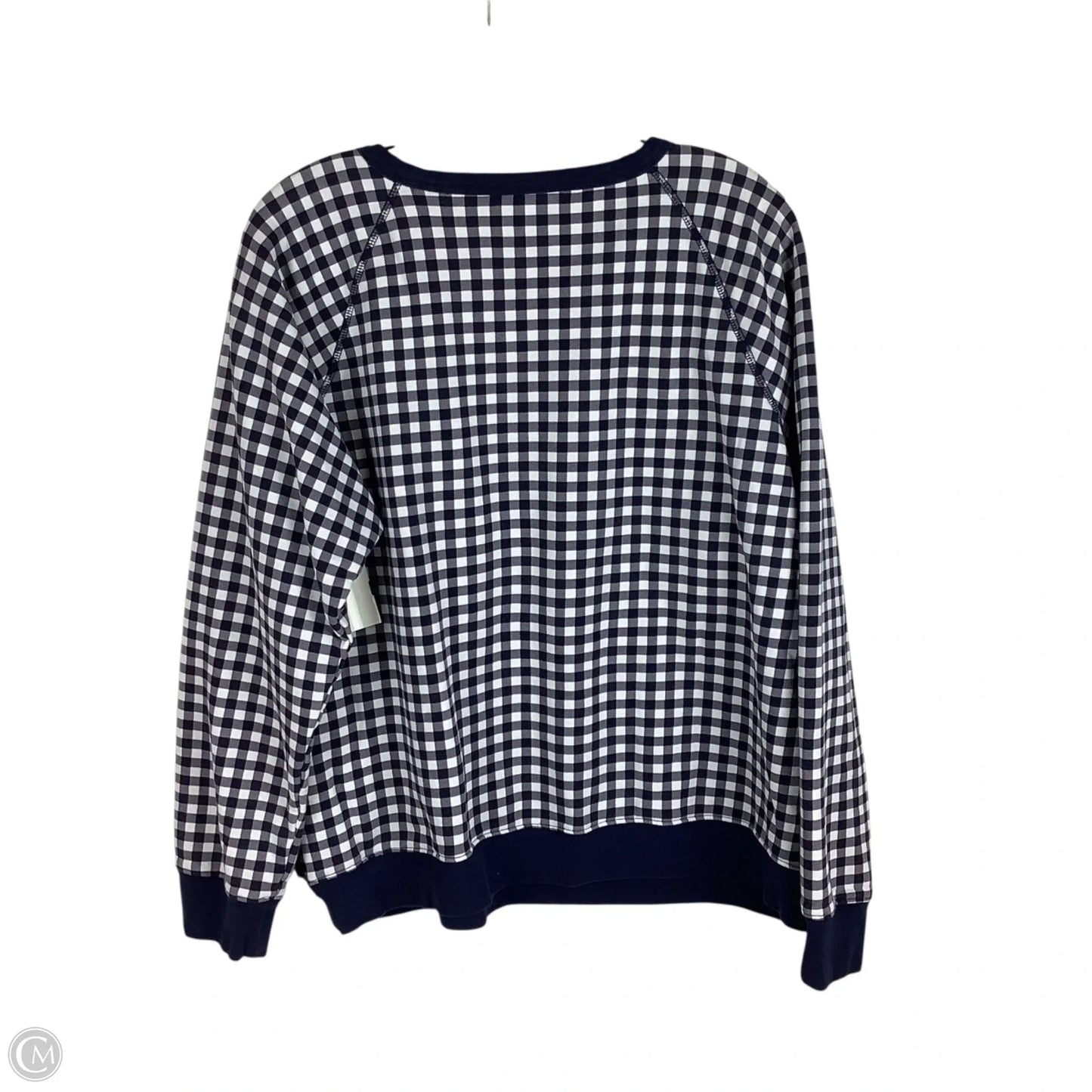 Sweatshirt Crewneck By Draper James In Navy, Size: Xxl