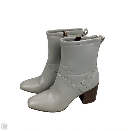 Boots Ankle Heels By Franco Sarto In Grey, Size: 8.5
