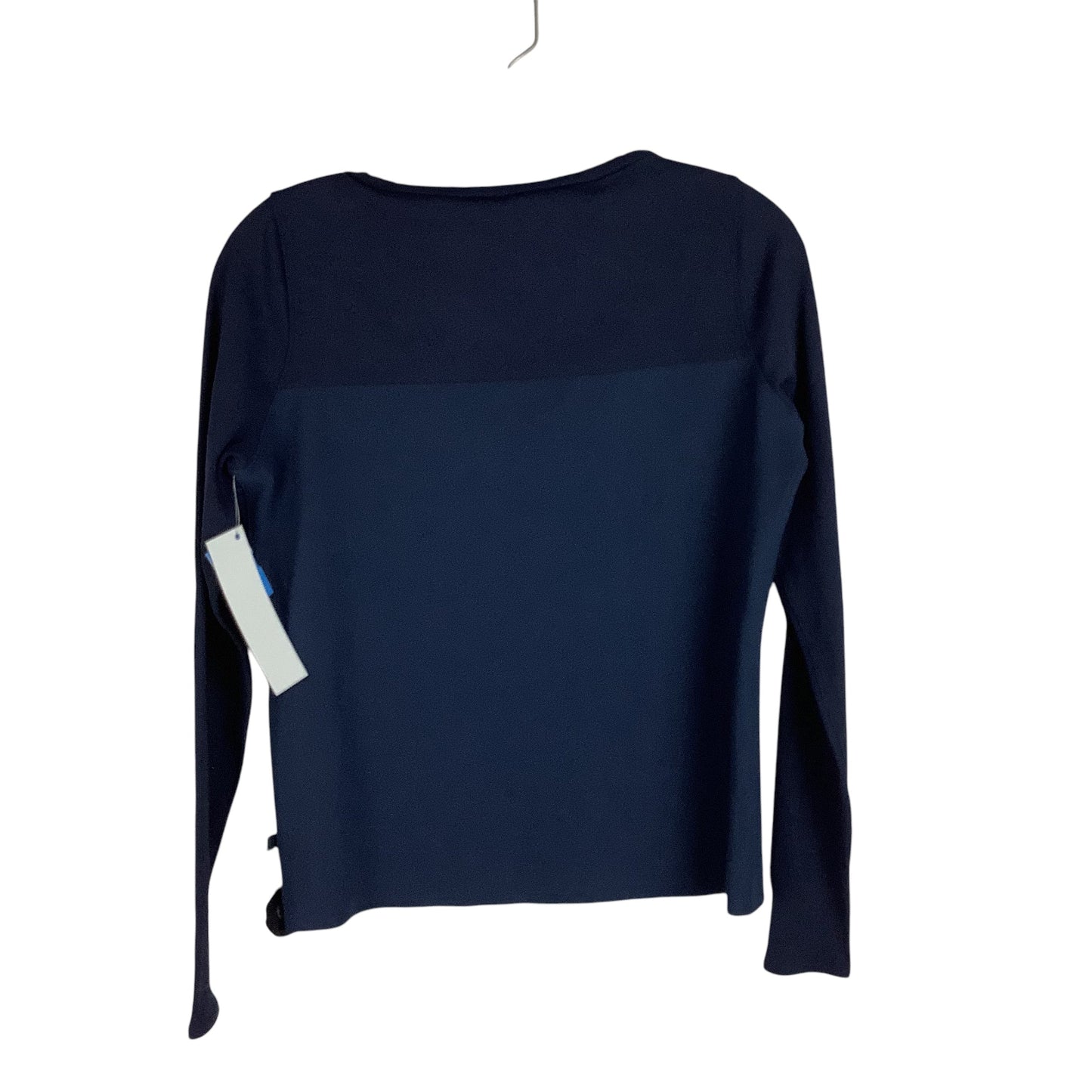 Athletic Top Long Sleeve Crewneck By Lululemon In Navy, Size: Est. S/M