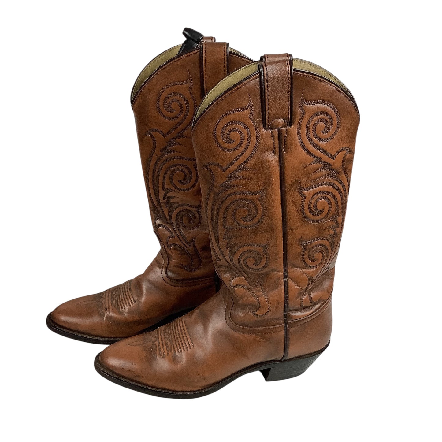 Boots Designer By Tony Lama In Brown, Size: 8