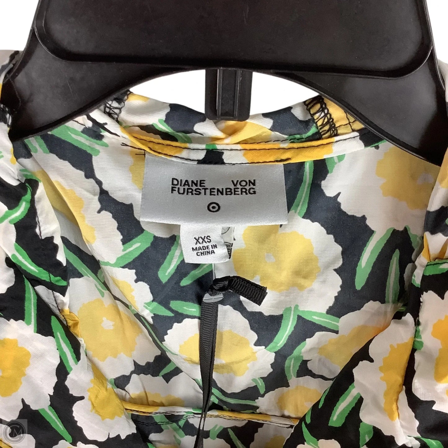 Vest Windbreaker By Target-designer In Floral Print, Size: Xxs (oversized fit)