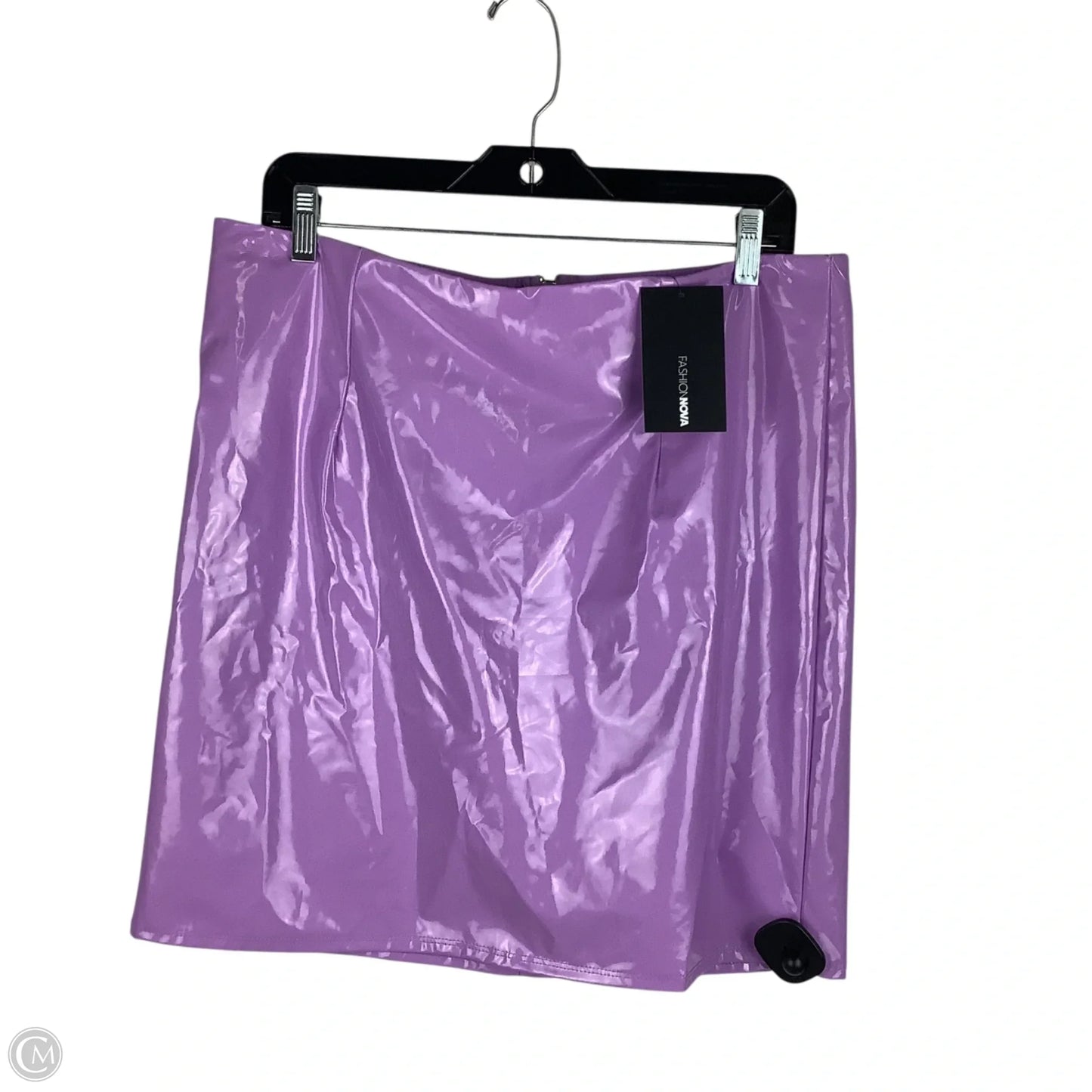 Skirt Mini & Short By Fashion Nova In Purple, Size: 1x