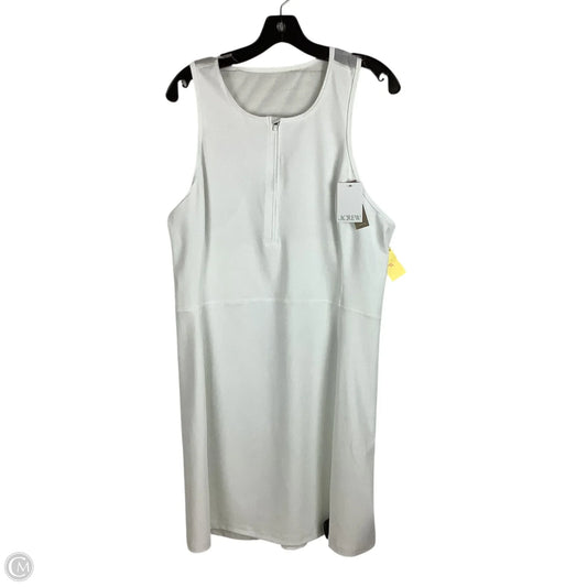 Athletic Dress By J. Crew In White, Size: Xl
