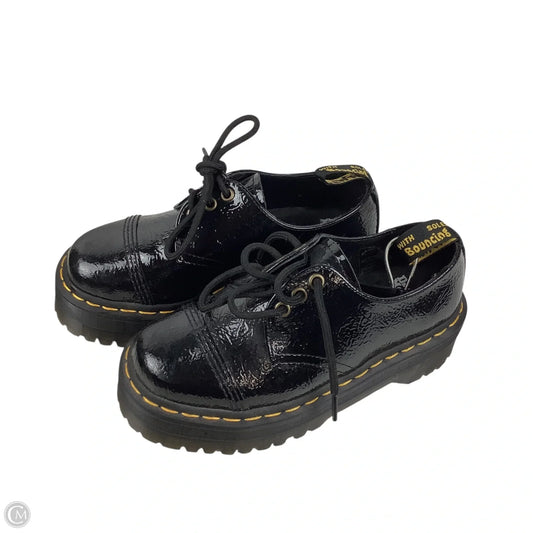 Shoes Heels Platform By Dr Martens In Black, Size: 5
